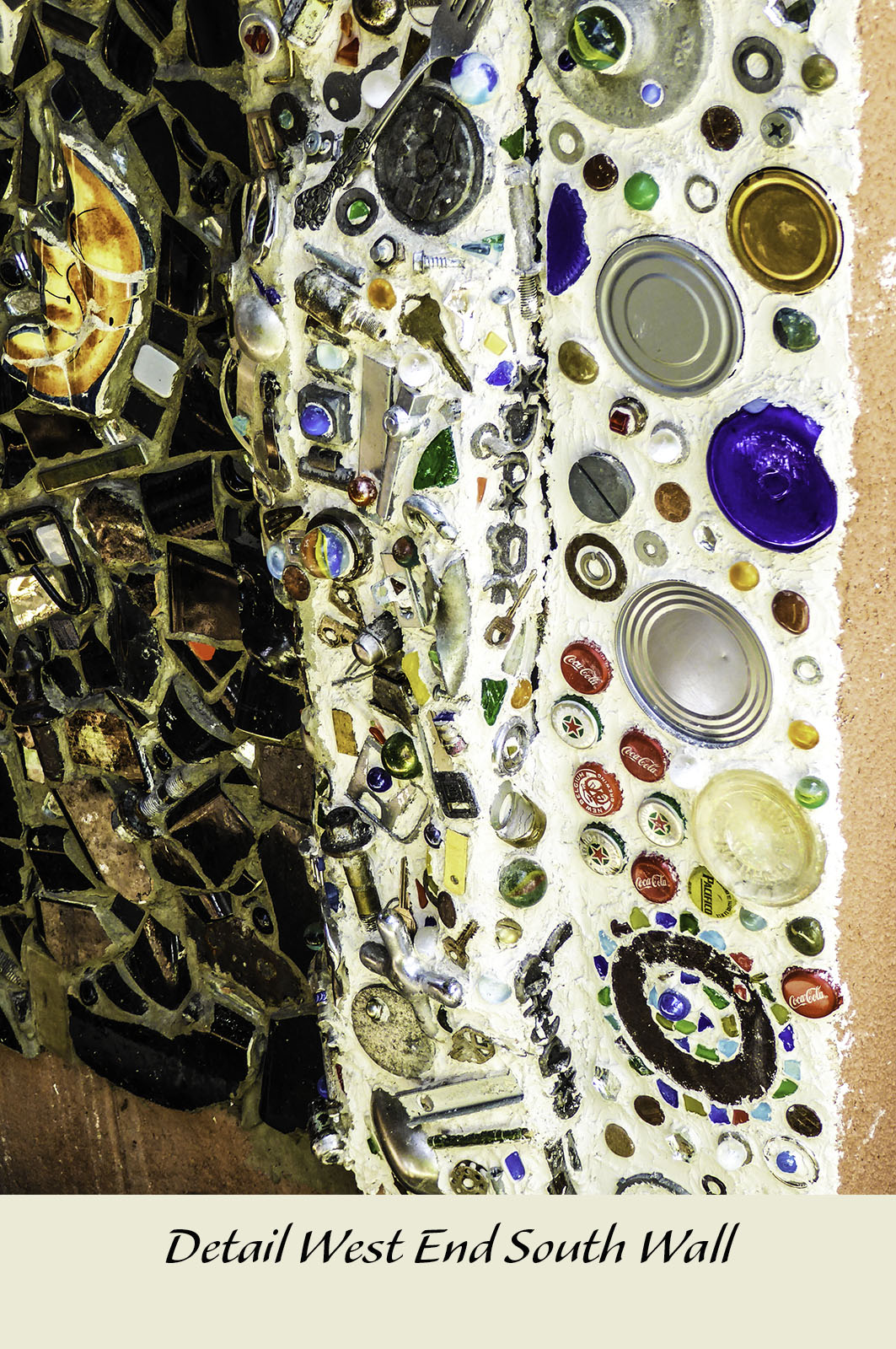 Mosaic Detail West End South Wall